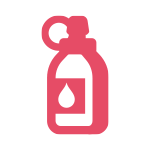 Remember to discard the contact lens solution from the case after each use