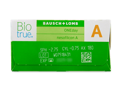 Biotrue ONEday for Astigmatism (90 lenses)