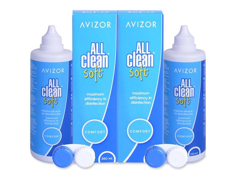Avizor All Clean Soft Solution 2x 350 ml 