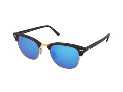 Clubmaster sales blue lens