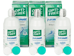 OPTI-FREE PureMoist Solution 3x 300 ml 