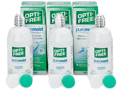 OPTI-FREE PureMoist Solution 3x 300 ml 