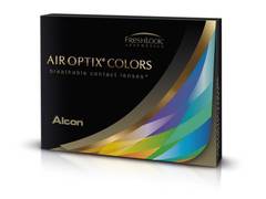 Grey contact lenses - natural effect - Air Optix (2 monthly coloured lenses)