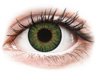 Green contact lenses - natural effect - Air Optix (2 monthly coloured lenses)