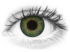 Green contact lenses - natural effect - Air Optix (2 monthly coloured lenses)