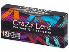 Red Sasuke Contact Lenses - ColourVue Crazy (2 coloured lenses)