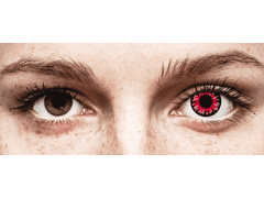 Red Volturi Contact Lenses - ColourVue Crazy (2 coloured lenses)