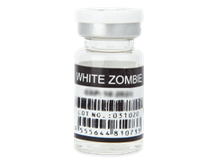 White Zombie Contact Lenses - ColourVue Crazy (2 coloured lenses)