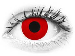 Red Devil Contact Lenses - Power - ColourVue Crazy (2 coloured lenses)