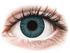 Blue contact lenses - Power - TopVue Color (10 daily coloured lenses)