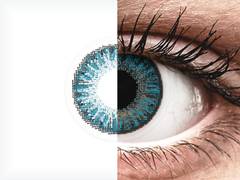 Blue contact lenses - Power - TopVue Color (10 daily coloured lenses)