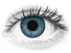 Blue contact lenses - Power - TopVue Color (10 daily coloured lenses)