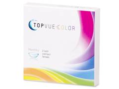 Grey contact lenses - Power - TopVue Color (2 monthly coloured lenses)