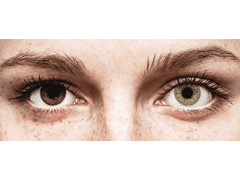 Green contact lenses - Power - TopVue Color (2 monthly coloured lenses)