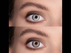 Grey 3 Tones Contact Lenses - Power - ColourVue (2 coloured lenses)