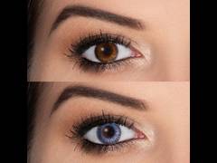 Blue Gray Fusion Contact Lenses - ColourVue (2 coloured lenses)