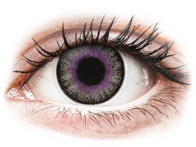 Violet Gray Fusion Contact Lenses - ColourVue (2 coloured lenses)