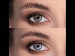 Violet Gray Fusion Contact Lenses - ColourVue (2 coloured lenses)