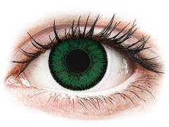 Blue Aquamarine contact lenses - SofLens Natural Colors - Power (2 monthly coloured lenses)