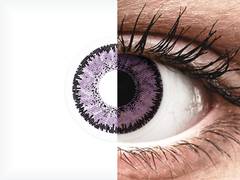 Purple Indigo contact lenses - SofLens Natural Colors (2 monthly coloured lenses)