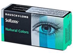 Green Jade contact lenses - SofLens Natural Colors (2 monthly coloured lenses)