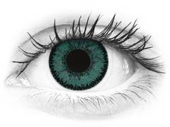 Green Jade contact lenses - SofLens Natural Colors - Power (2 monthly coloured lenses)