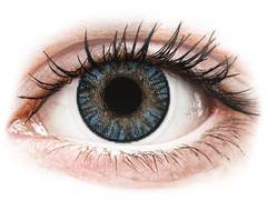 Blue contact lenses - FreshLook ColorBlends - Power (2 monthly coloured lenses)