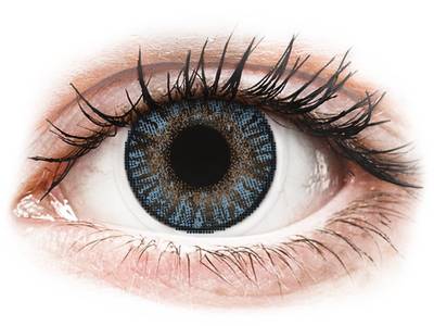 Blue contact lenses - FreshLook ColorBlends - Power (2 monthly coloured
lenses)