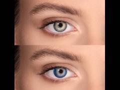 Blue contact lenses - FreshLook ColorBlends (2 monthly coloured lenses)