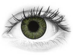 Green contact lenses - FreshLook ColorBlends - Power (2 monthly coloured lenses)