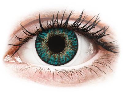 Turquoise contact lenses - FreshLook ColorBlends - Power