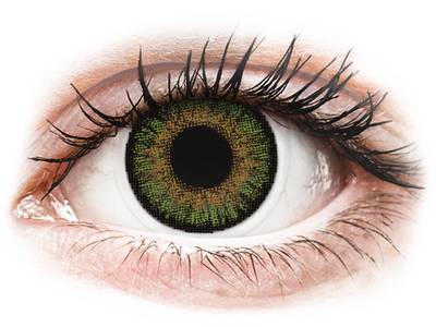 Green contact lenses - FreshLook One Day Color - Power