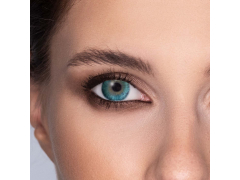 Carribean Aqua contact lenses - FreshLook Dimensions - Power (6 monthly coloured lenses)
