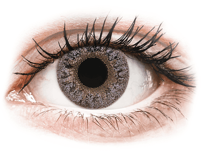 Violet contact lenses - Power - TopVue Color (2 monthly coloured lenses)