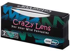 White Zombie contact lenses - ColourVue Crazy (2 daily coloured lenses)
