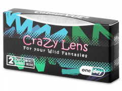 Red and Yellow Dragon Eyes contact lenses - ColourVue Crazy (2 daily coloured lenses)