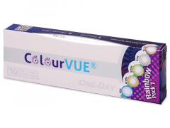 Rainbow 1 One Day TruBlends contact lenses - ColourVue (10 coloured lenses)