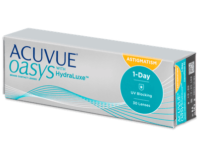 Acuvue Oasys 1-Day with HydraLuxe for Astigmatism (30 lenses)