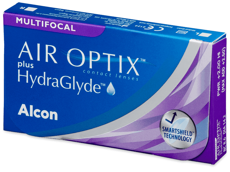 Air Optix plus HydraGlyde Multifocal (3 lenses)