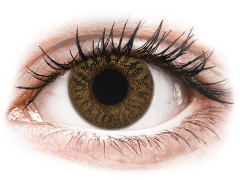 Brown Honey contact lenses - Power - TopVue Color (2 lenses)