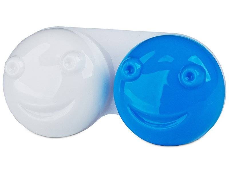 Lens Case 3D - blue 