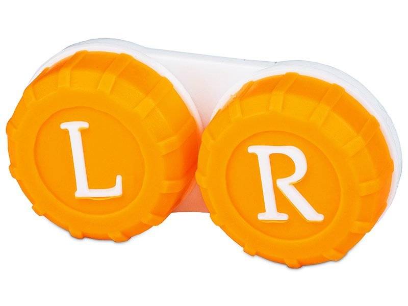 Lens Case orange L+R 