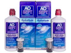 AO SEPT PLUS HydraGlyde Solution 2x 360 ml 