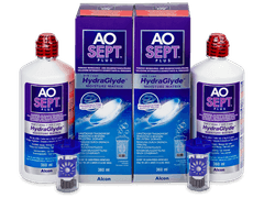 AO SEPT PLUS HydraGlyde Solution 2x 360 ml 