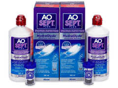 AO SEPT PLUS HydraGlyde Solution 2x360 ml 