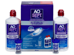AO SEPT PLUS HydraGlyde Solution 2x 360 ml 