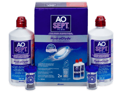 AO SEPT PLUS HydraGlyde Solution 2x360 ml 