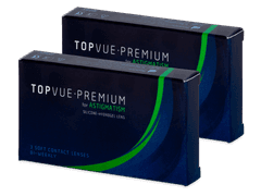 TopVue Premium for Astigmatism (6 lenses)