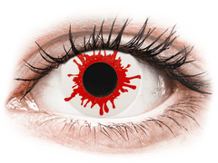 Wild Blood contact lenses - ColourVue Crazy (2 daily coloured lenses)