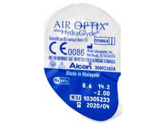 Air Optix plus HydraGlyde (6 lenses)